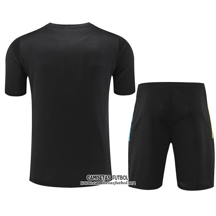 Chandal del Arsenal Manga Corta 2023/2024 Negro - Pantalon Corto